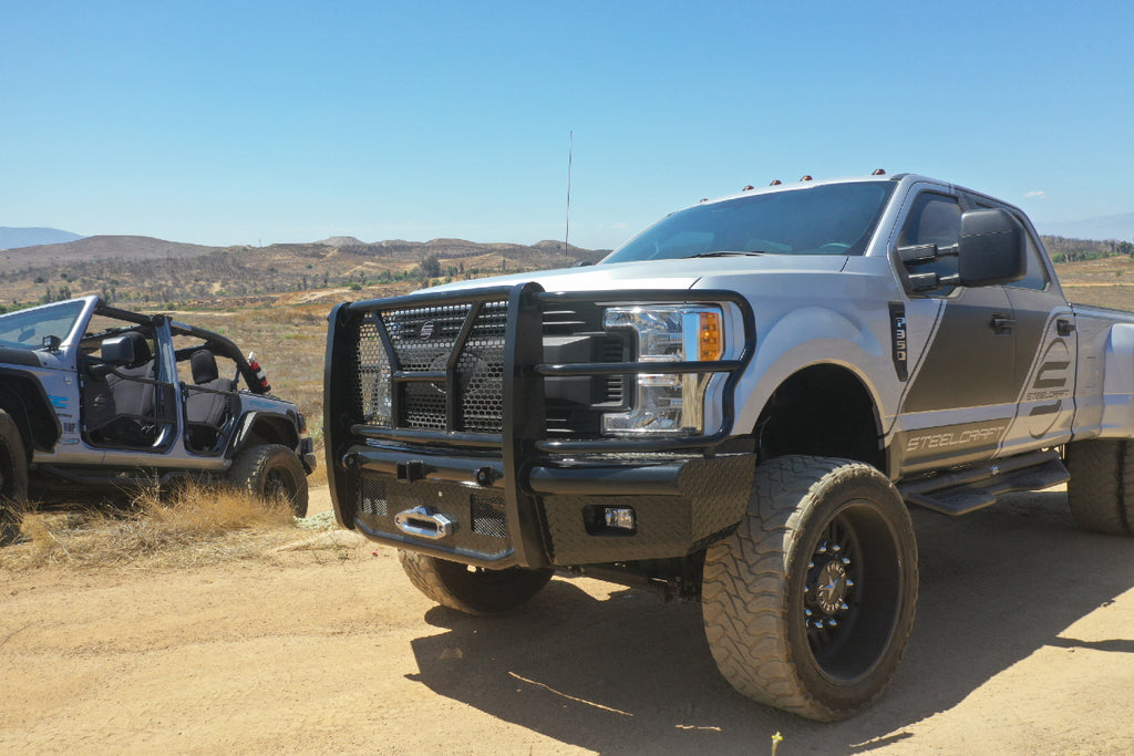 2011-2016 Ford Super Duty FRONT Bumper: (Winch Ready) PROMAX Series Bumper Steelcraft   