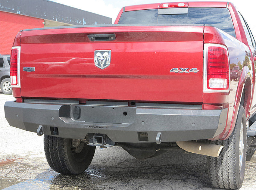 2009-2018 Dodge Ram 1500 REAR Bumper: FORTIS Series Bumper Steelcraft   